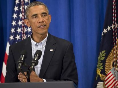 Barack Obama habla sobre los disturbios en Ferguson (Misuri).