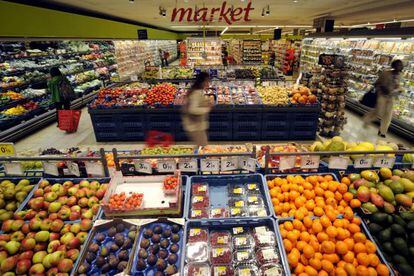 Una tienda de Carrefour en Bruselas