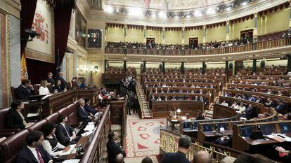 Sesión constitutiva de la XIII Legislatura del Congreso de los Diputados. 