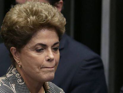 Dilma Rousseff demana als senadors que votin en contra de la seva destitució.