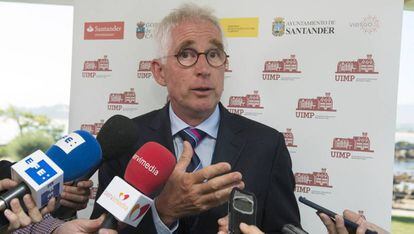 Javier Benedicto, en el 31 Encuentro de la Economía Digital y las Telecomunicaciones de la UIMP.