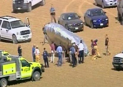 El globo toma tierra en Colorado tras varias horas de vuelo