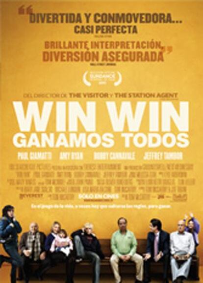 Cartel de Win Win Ganamos todos