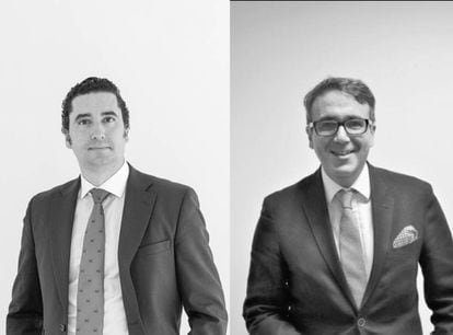 Rodrigo Olivares-Caminal, of counsel experto en reestructuraciones, y Eduardo Frutos, socio de Kepler-Karst.