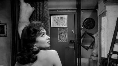 Gina Lollobrigida, en la versión cinematográfica que hizo Luigi Zampa de 'La Romana', de Alberto Moravia, en 1954.