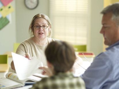 Los padres y los profesores han de formar equipo. 