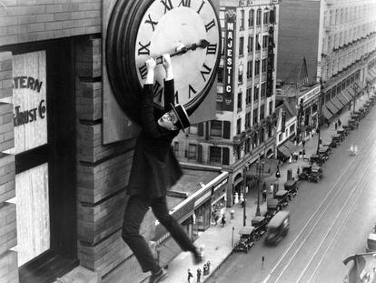 Harold Lloyd en 'El hombre mosca' (1923), de Fred Newmeyer y Sam Taylor.