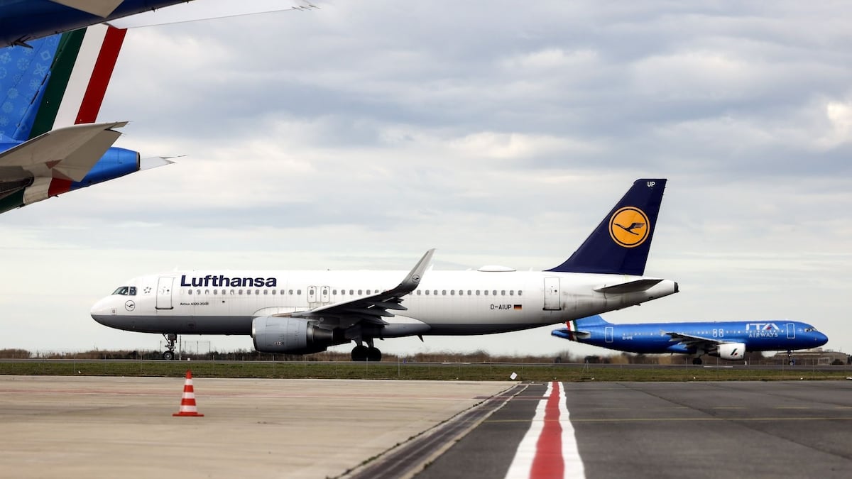 Lufthansa cancela 230 visitas por un grave daño a los sistemas informáticos causado por unas obras |  Economía