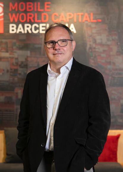 Eduard Martín Lineros, former UOC student and director of the 5G area of ​​Mobile World Capital Barcelona.