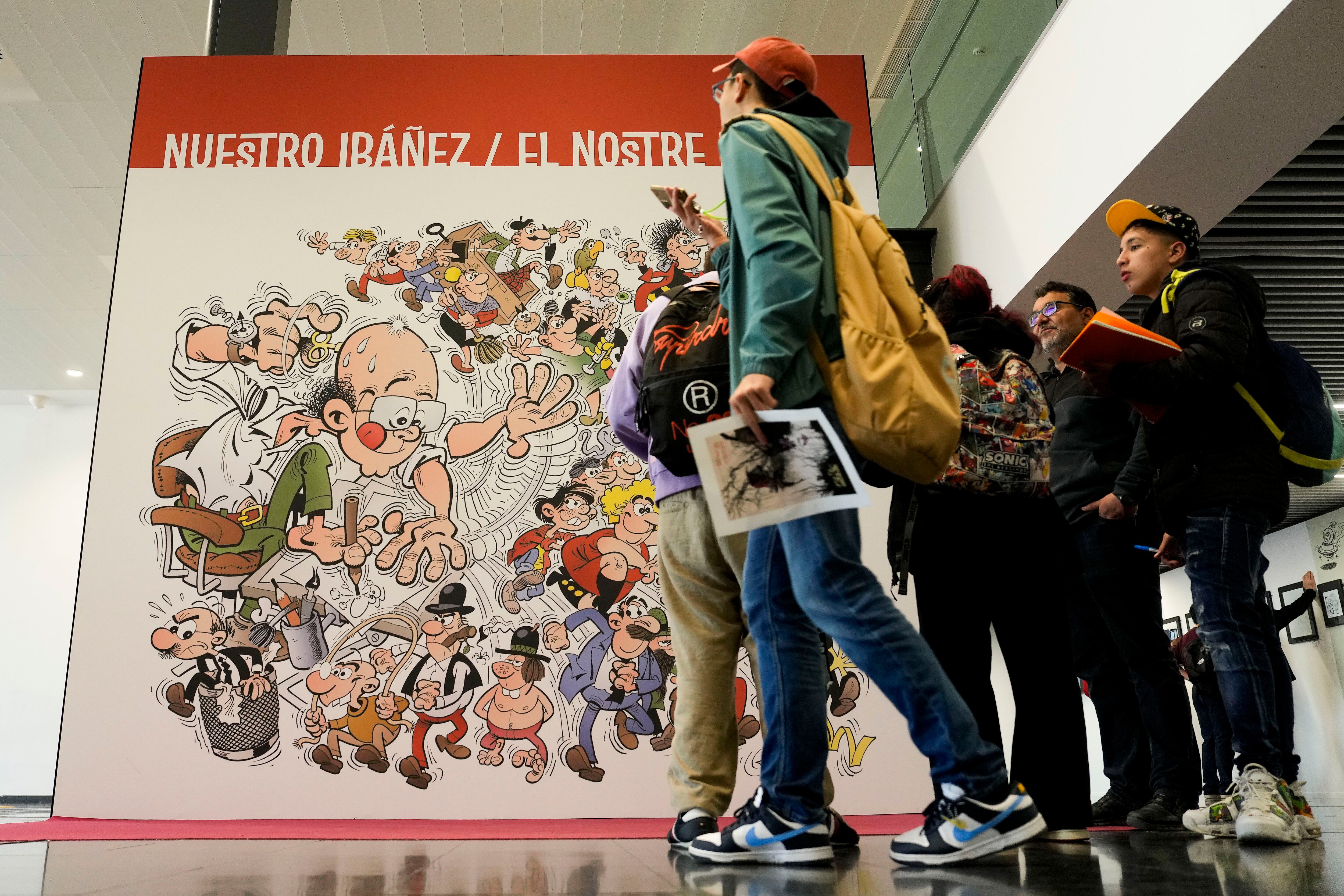 Mortadelo en la Cúpula del trueno y otras viñetas del Salón del Cómic de Barcelona