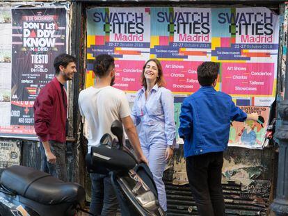 Swatch Cities, que se estrena mundialmente en Madrid, aspira a retratar una nueva generación de creadores.