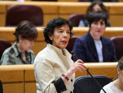  Isabel Celaá anunció el mes pasado que su ministerio recurriría por vía judicial el pin parental.