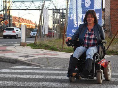 Cilene Domingues Louren&ccedil;o, esta semana en San Andr&eacute;s de Rabanedo (Le&oacute;n).