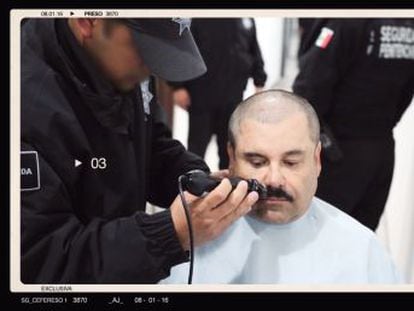 Salen a la luz imágenes y un vídeo inédito del famoso narcotraficante en la cárcel, después de su última detención en México en 2016