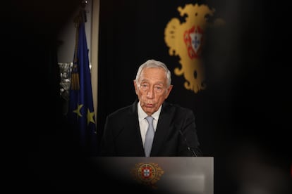 El presidente portugués Marcelo Rebelo de Sousa