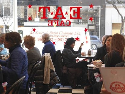 Restaurante E. A. T., en el Upper East Side de Manhattan, en Nueva York.