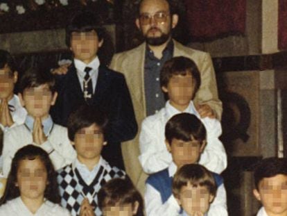 Compañeros de la generación del 60-67 de José Muñiz, supuesta víctima de abusos sexuales en el colegio salesiano de Deusto (Bilbao).