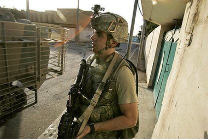 Un soldado estadounidense, durante una operación en Irak.