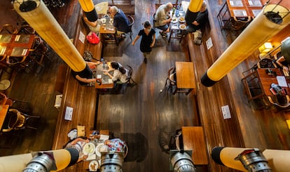 Imagen del Café Salambó, en el barrio de Gràcia de Barcelona.