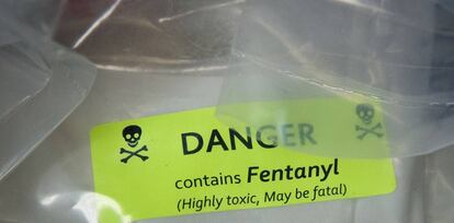 Incautación de heroína con fentanil.