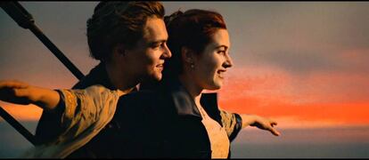 Fotograma de 'Titanic'.