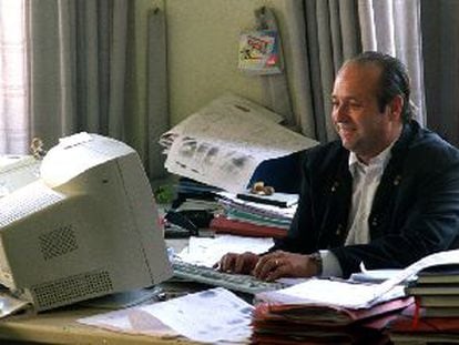 Roberto Belda, en su despacho.