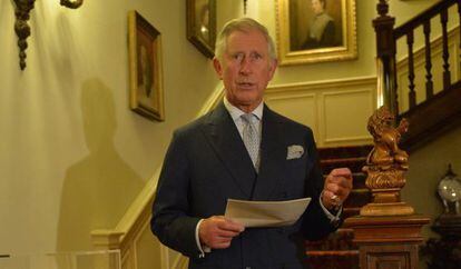 El príncipe Carlos de Inglaterra, el 1 de mayo de 2013.