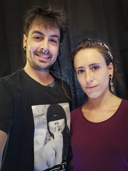 Alba Martín y Juan Antonio Escañuela.