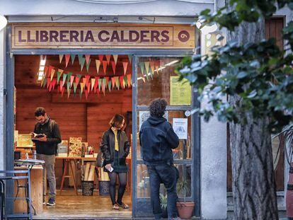 La librer&iacute;a Calders, en el barrio de Sant Antoni. 