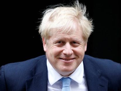 El primer ministro británico Boris Johnson, en Londres, el 15 de octubre.