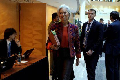 Christine Lagarde, directora gerente del FMI.