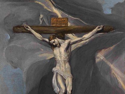 'Crucifixión', de El Greco, cuadro adquirido por el Ministerio de Cultura.