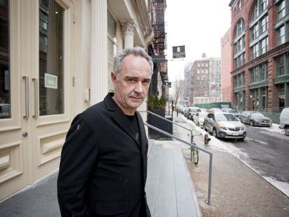 Ferran Adrià, esta semana en Nueva York.