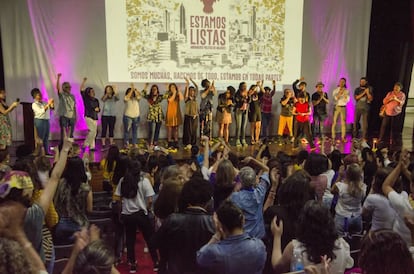 Uno de los encuentros de Estamos Listas