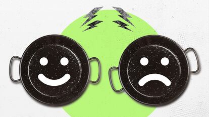 Una receta de paella de frutas con estrella Michelin