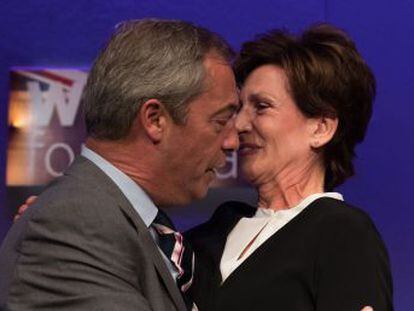 Diane James, sucesora de Nigel Farage al frente del partido antieuropeo, alega  razones personales y profesionales 