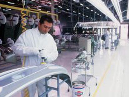 Interior de la planta de Barcelona de Nissan.