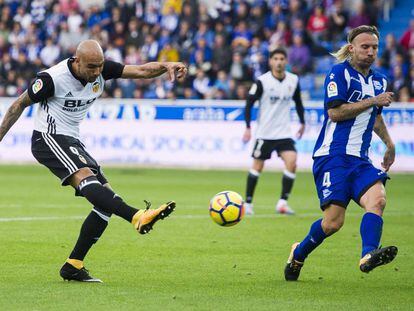 Zaza hace el primer gol el Valencia.