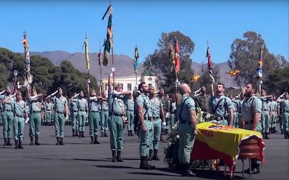 Muerte de un legionario