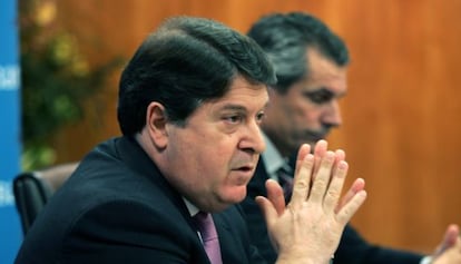 José Luis Olivas en 2007, cuando presidía el Grupo Bancaja y supuestamente viajó a Cuba invitado por empresarios.