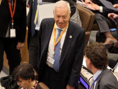 Garcia Margallo, en Naciones Unidas, en mayo. 