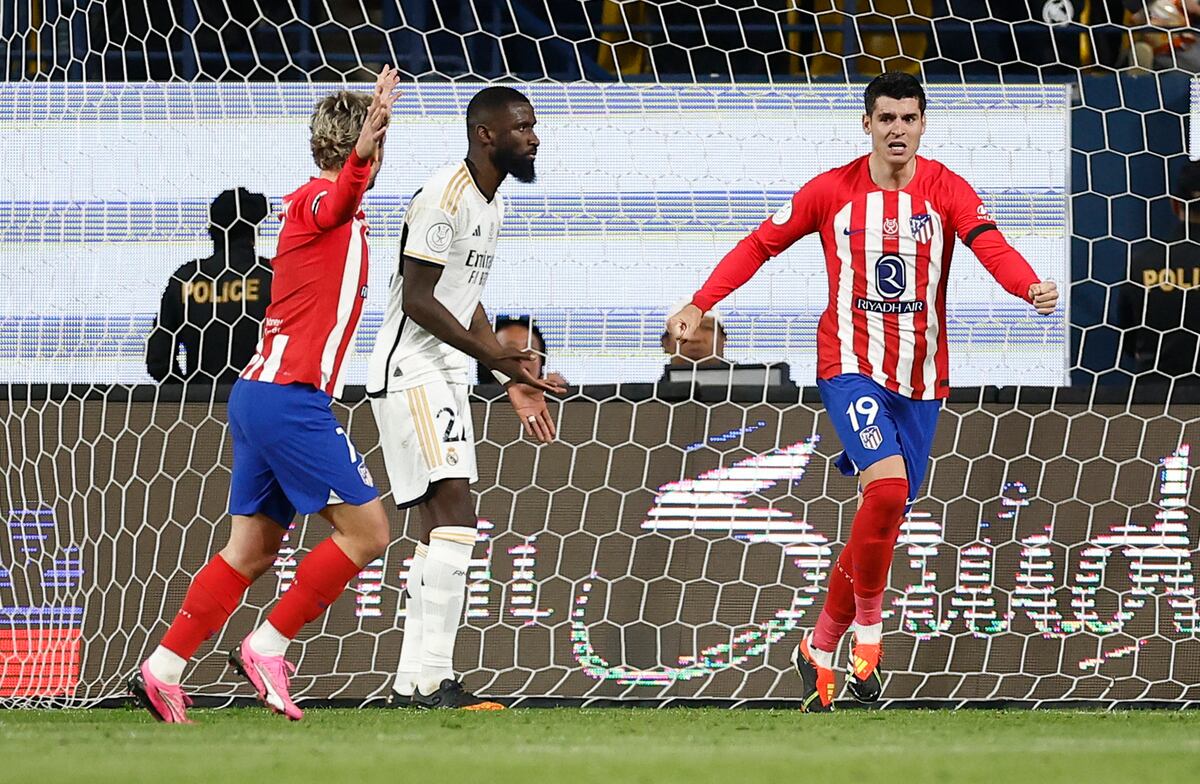 Real Madrid – Atlético, la semifinal de la Supercopa en directo | El derbi madrileño se va a la prórroga | Fútbol | Deportes