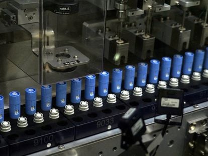 Bolígrafos inyectores de Ozempic, en la planta de Novo Nordisk de Hillerod (Dinamarca).