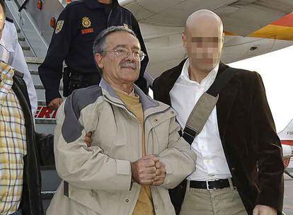 El Camarada Arenas, extraditado desde París en octubre de 2006.