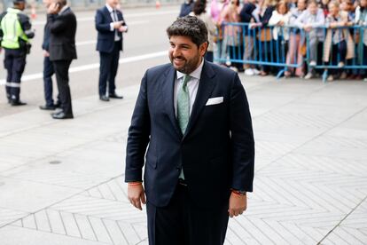 El presidente de la Región de Murcia, Fernando López Miras.
