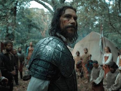 Óscar Jaenada en 'Hernán'. En vídeo, el tráiler de la serie.