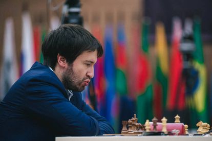 Radyábov, durante la partida con Vachier-Lagrave de este jueves (primera de la semifinal)