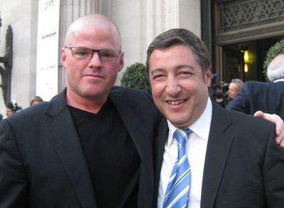 Heston Blumenthal (izquierda) y Joan Roca.