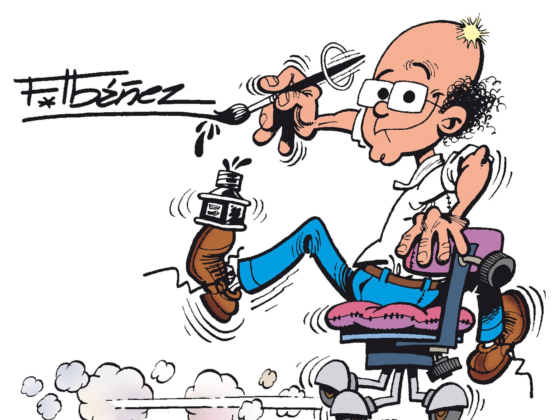 Aquellos dibujos de Mortadelo y Filemón – Salto de Eje