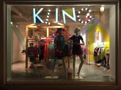 Escaparate de una de las muchas tiendas que Kling abrió en España.